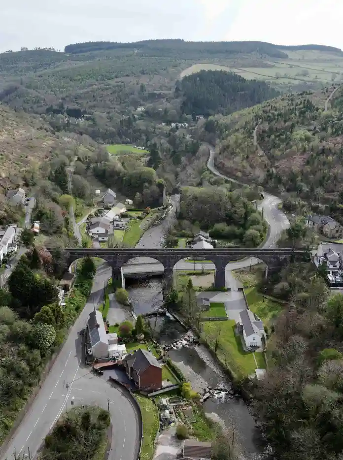 Drone image of Pontrhydyfen