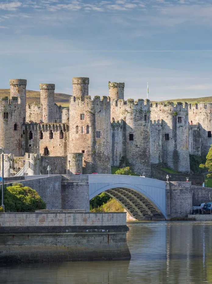 A large historical castle