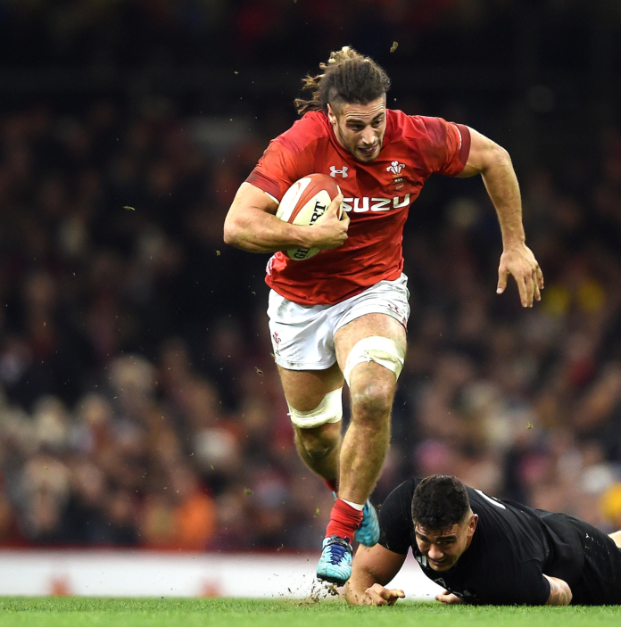 Pays de Galles v New Zealand - sous Armour série - Josh Navidi du pays de Galles