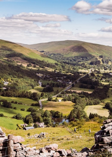 Brecon Beacons National Park. Mid Wales.