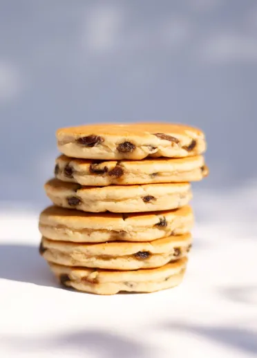 A pile of delicious looking Welsh cakes