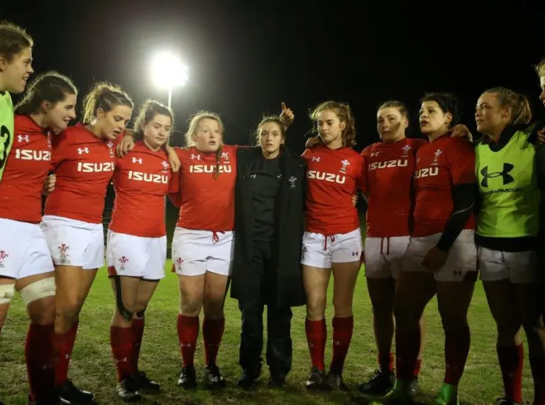 Wales under 20s women rugby players