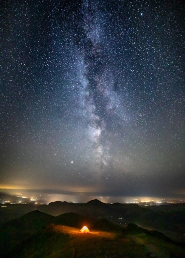 夜空の星