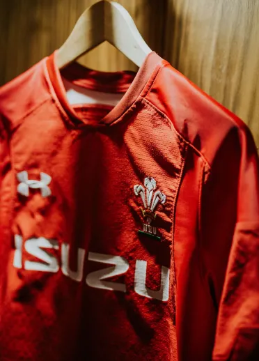 Camiseta de rugby de Gales