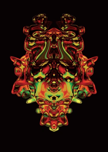 A colourful artwork by Welsh artist Mark James