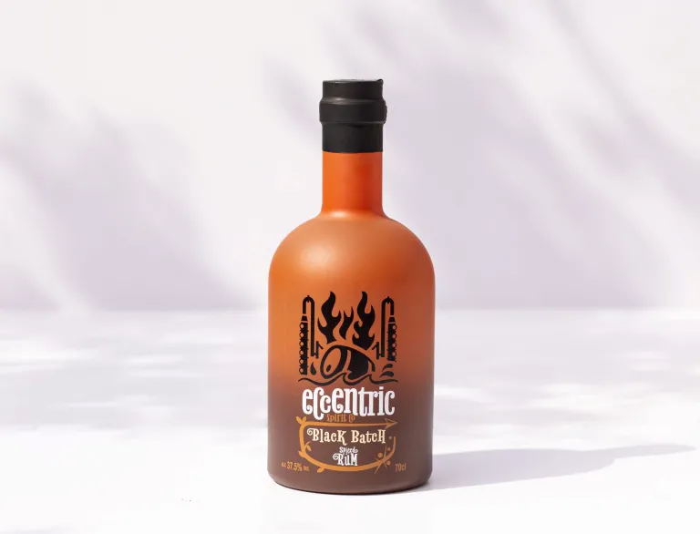 A bottle of Black Batch Spiced Rum