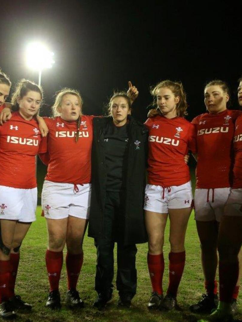Wales unter der 20er Jahre Frauen-Rugby-Spieler