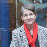 A close up image of Laura McAllister