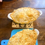 Two Anglesey egg pies